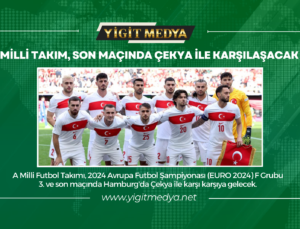 MİLLİ TAKIM, SON MAÇINDA ÇEKYA İLE KARŞILAŞACAK