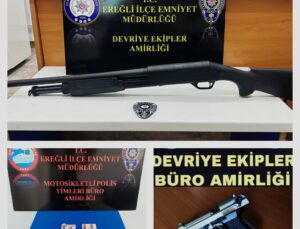 EREĞLİ’DE ARANAN 26 ŞAHIS OPERASYONLA YAKALANDI!