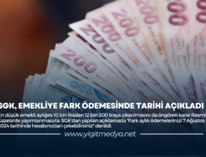SGK, EMEKLİYE FARK ÖDEMESİNDE TARİHİ AÇIKLADI