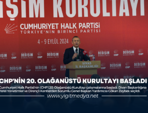 CHP’NİN 20. OLAĞANÜSTÜ KURULTAYI BAŞLADI