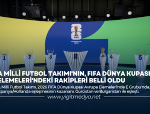 A MİLLİ FUTBOL TAKIMI’NIN, FIFA DÜNYA KUPASI ELEMELERİ’NDEKİ RAKİPLERİ BELLİ OLDU