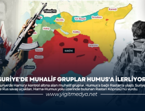 SURİYE’DE MUHALİF GRUPLAR HUMUS’A İLERLİYOR