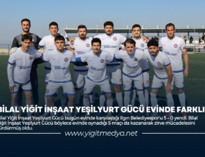 BİLAL YİĞİT İNŞAAT YEŞİLYURT GÜCÜ EVİNDE FARKLI!