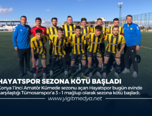 HAYATSPOR SEZONA KÖTÜ BAŞLADI