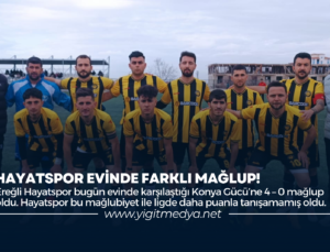 HAYATSPOR EVİNDE FARKLI MAĞLUP!