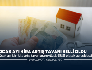 OCAK AYI KİRA ARTIŞ TAVANI BELLİ OLDU