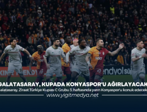GALATASARAY, KUPADA KONYASPOR’U AĞIRLAYACAK