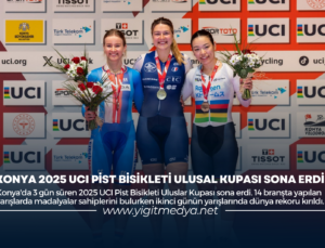 KONYA 2025 UCI PİST BİSİKLETİ ULUSAL KUPASI SONA ERDİ