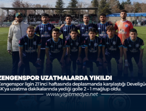 ZENGENSPOR UZATMALARDA YIKILDI