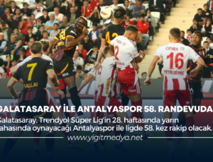 GALATASARAY İLE ANTALYASPOR 58. RANDEVUDA