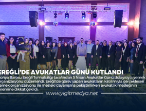 EREĞLİ’DE AVUKATLAR GÜNÜ KUTLANDI