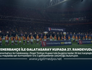 FENERBAHÇE İLE GALATASARAY KUPADA 27. RANDEVUDA
