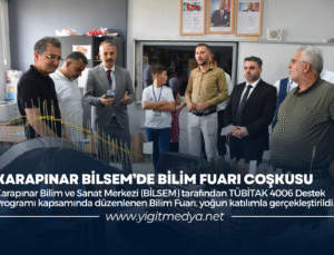 KARAPINAR BİLSEM’DE BİLİM FUARI COŞKUSU