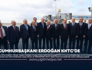 CUMHURBAŞKANI ERDOĞAN KKTC’DE