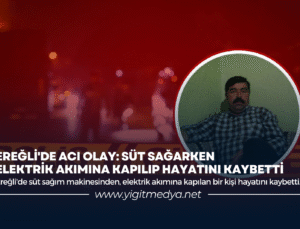 EREĞLİ’DE ACI OLAY: SÜT SAĞARKEN ELEKTRİK AKIMINA KAPILIP HAYATINI KAYBETTİ