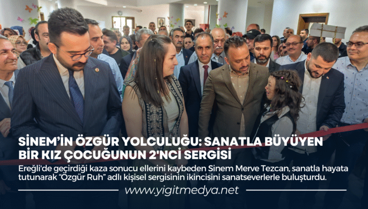 SİNEM’İN ÖZGÜR YOLCULUĞU: SANATLA BÜYÜYEN BİR KIZ ÇOCUĞUNUN 2’NCİ SERGİSİ