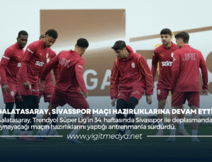 GALATASARAY, SİVASSPOR MAÇI HAZIRLIKLARINA DEVAM ETTİ