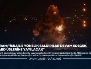 İRAN: “İSRAİL’E YÖNELİK SALDIRILAR DEVAM EDECEK, ABD ÜSLERİNE YAYILACAK”