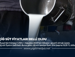ÇİĞ SÜT FİYATLARI BELLİ OLDU