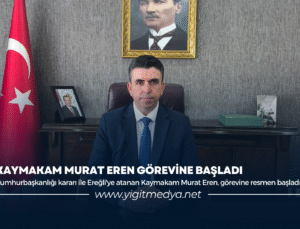 KAYMAKAM MURAT EREN GÖREVİNE BAŞLADI