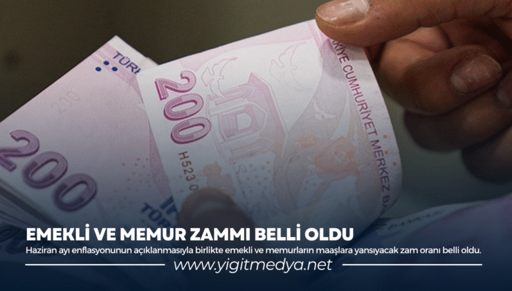 EMEKLİ VE MEMUR ZAMMI BELLİ OLDU
