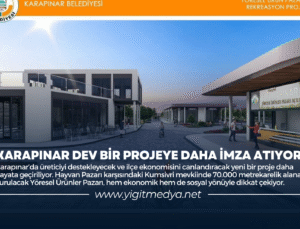 KARAPINAR DEV BİR PROJE DAHA İMZA ATIYOR