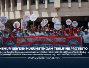MEMUR-SEN’DEN HÜKÜMETİN ZAM TEKLİFİNE PROTESTO
