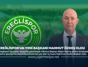 EREĞLİSPOR’UN YENİ BAŞKANI MAHMUT ÖZDEŞ OLDU