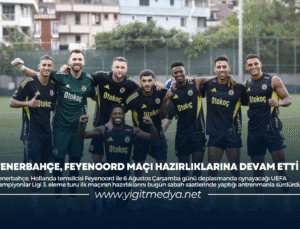 FENERBAHÇE, FEYENOORD MAÇI HAZIRLIKLARINA DEVAM ETTİ