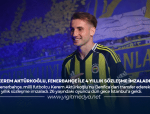 KEREM AKTÜRKOĞLU, FENERBAHÇE İLE 4 YILLIK SÖZLEŞME İMZALADI
