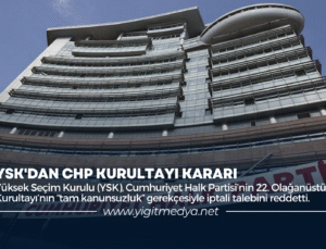 YSK’DAN CHP KURULTAYI KARARI