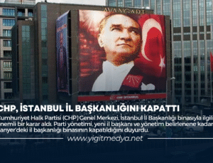 CHP, İSTANBUL İL BAŞKANLIĞINI KAPATTI