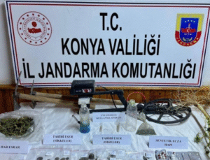 EREĞLİ’DE TARİHİ ESER VE UYUŞTURUCU OPERASYONU