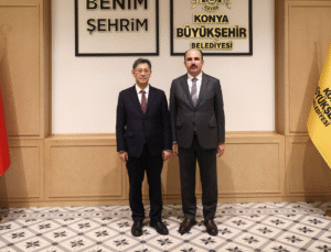 KARDEŞ ŞEHİR ŞİYAN BELEDİYE BAŞKANI NİUPİNG BAŞKAN ALTAY’I ZİYARET ETTİ