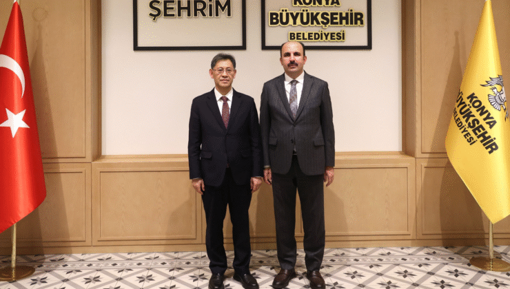 KARDEŞ ŞEHİR ŞİYAN BELEDİYE BAŞKANI NİUPİNG BAŞKAN ALTAY’I ZİYARET ETTİ