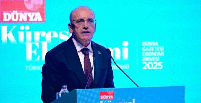 BAKAN ŞİMŞEK: “ENFLASYONDA HIZLI DÜŞÜŞ BEKLENİYOR”