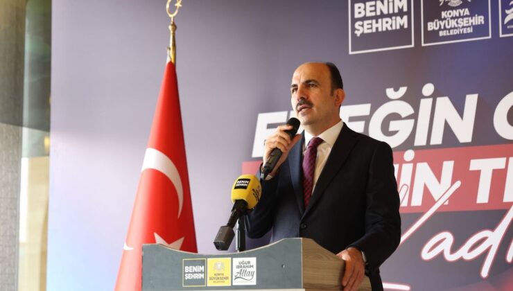 BAŞKAN ALTAY: “VERDİĞİMİZ SÖZLERİ YERİNE GETİRMEK İÇİN ÇABA SARF EDİYORUZ”