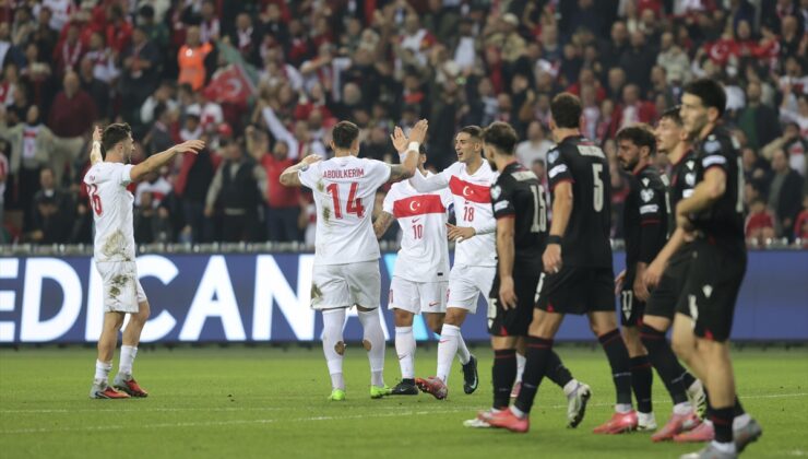 A MİLLİ TAKIM GÜRCİSTAN’I 4-1 MAĞLUP ETTİ