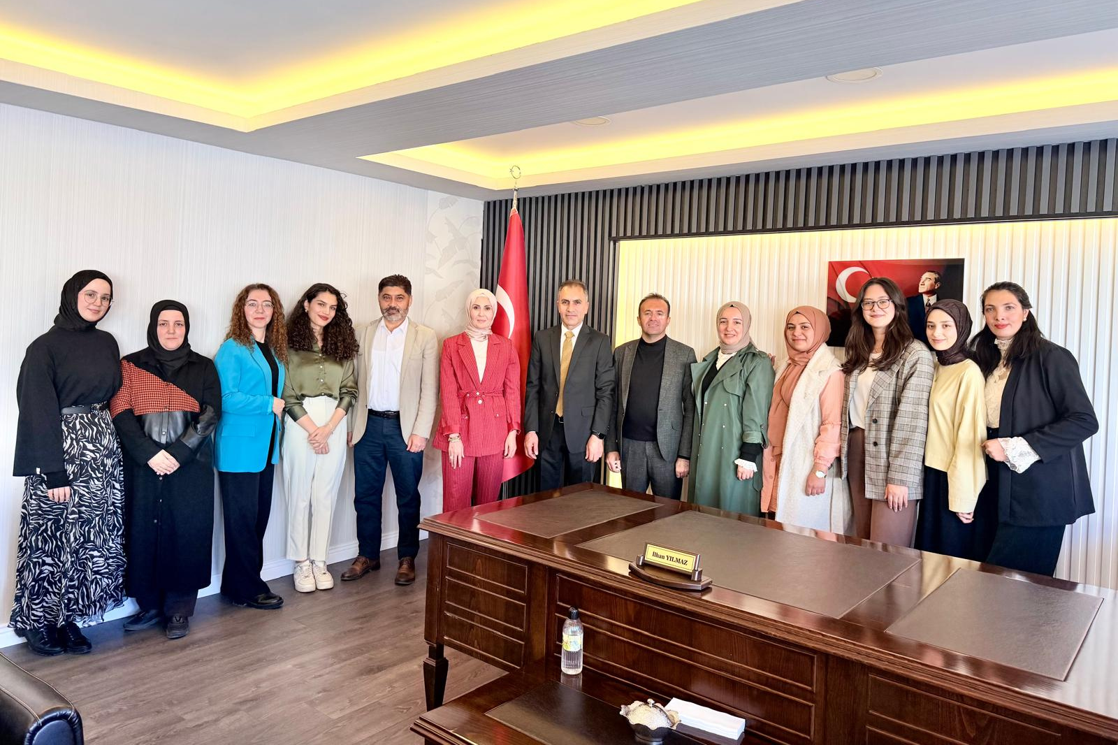 BİL-DER AKADEMİ’DEN EREĞLİ İLÇE MİLLİ EĞİTİM MÜDÜRÜ İLHAN YILMAZ’A ZİYARET