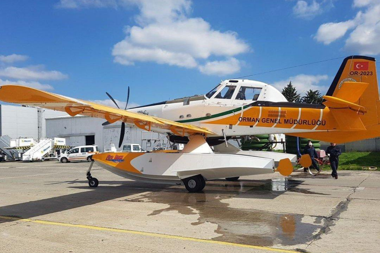 HIRVATİSTAN’DA DÜŞEN OGM YANGIN SÖNDÜRME UÇAĞININ PİLOTU ŞEHİT OLDU