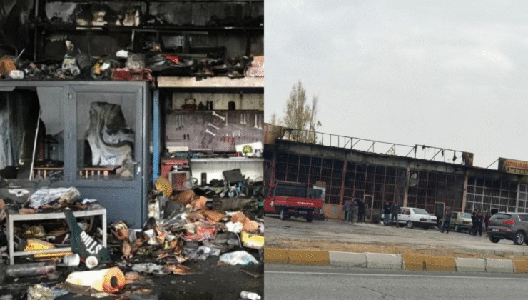 EREĞLİ’DEKİ SANAYİ YANGININDA ZARARIN BOYUTU ORTAYA ÇIKTI