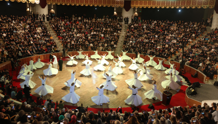 DÜNYANIN DÖRT BİR YANINDAN MEVLANA DOSTLARI 752. ŞEB-İ ARUS’TA BULUŞTU