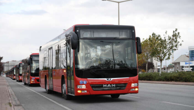 KONYA BÜYÜKŞEHİR BELEDİYESİ TOPLU ULAŞIM FİLOSUNU 100 YENİ OTOBÜSLE GÜÇLENDİRİYOR