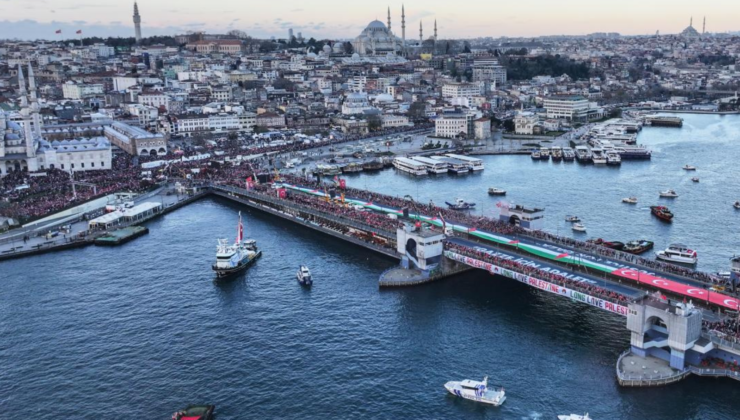 İSTANBUL’DA FİLİSTİN’E DESTEK YÜRÜYÜŞÜ