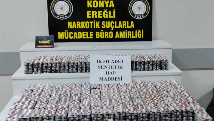 EREĞLİ’DE ZEHİR TACİRLERİNE DARBE