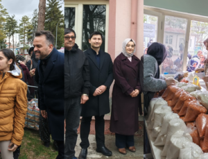 AK PARTİ EREĞLİ İLÇE YÖNETİMİNDEN İNSANİ YARDIMLAŞMA DERNEĞİNE ZİYARET