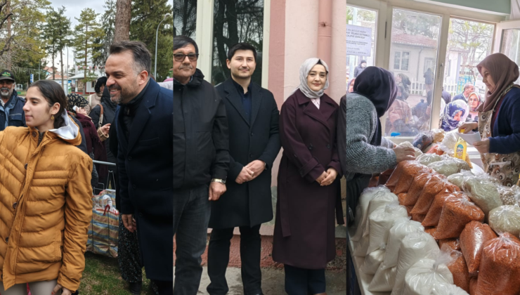 AK PARTİ EREĞLİ İLÇE YÖNETİMİNDEN İNSANİ YARDIMLAŞMA DERNEĞİNE ZİYARET