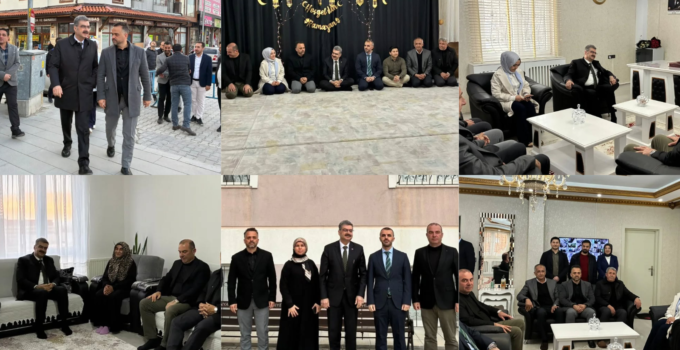 AK PARTİ KONYA MİLLETVEKİLİ ORHAN ERDEM’DEN EREĞLİ’YE ZİYARET