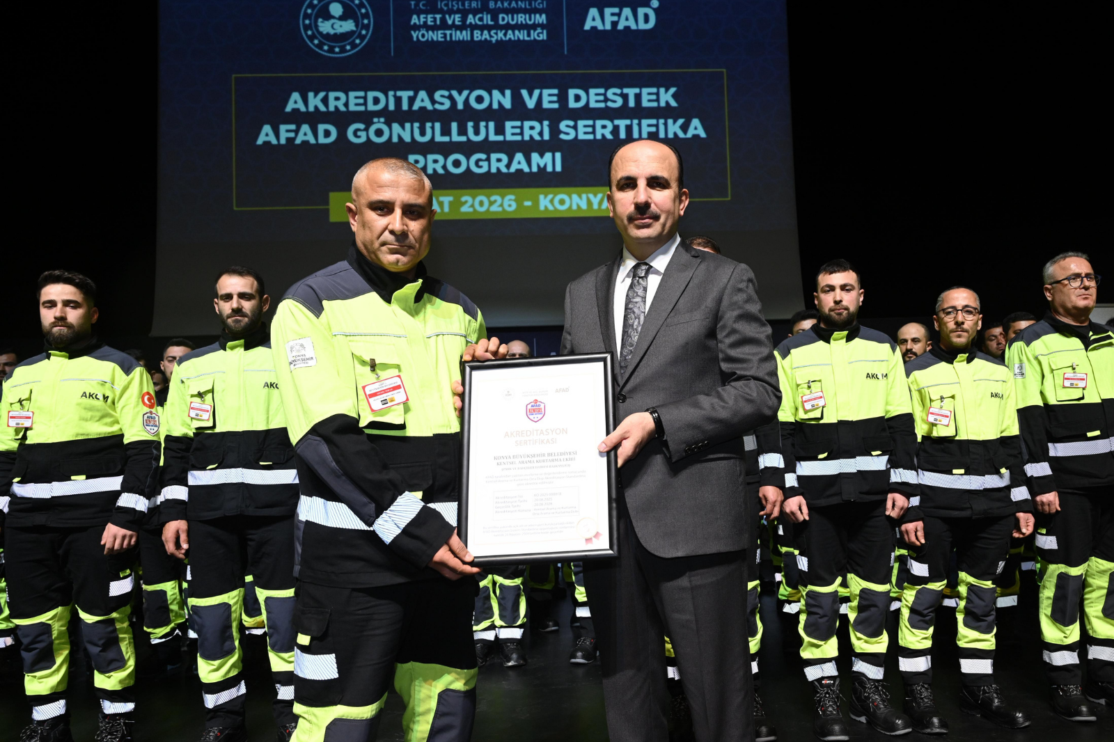 BAŞKAN ALTAY: “KONYA’DA AFETLERE KARŞI DEVLETİMİZİN ELİNİ GÜÇLENDİRECEK BİR MODEL OLUŞTURDUK”