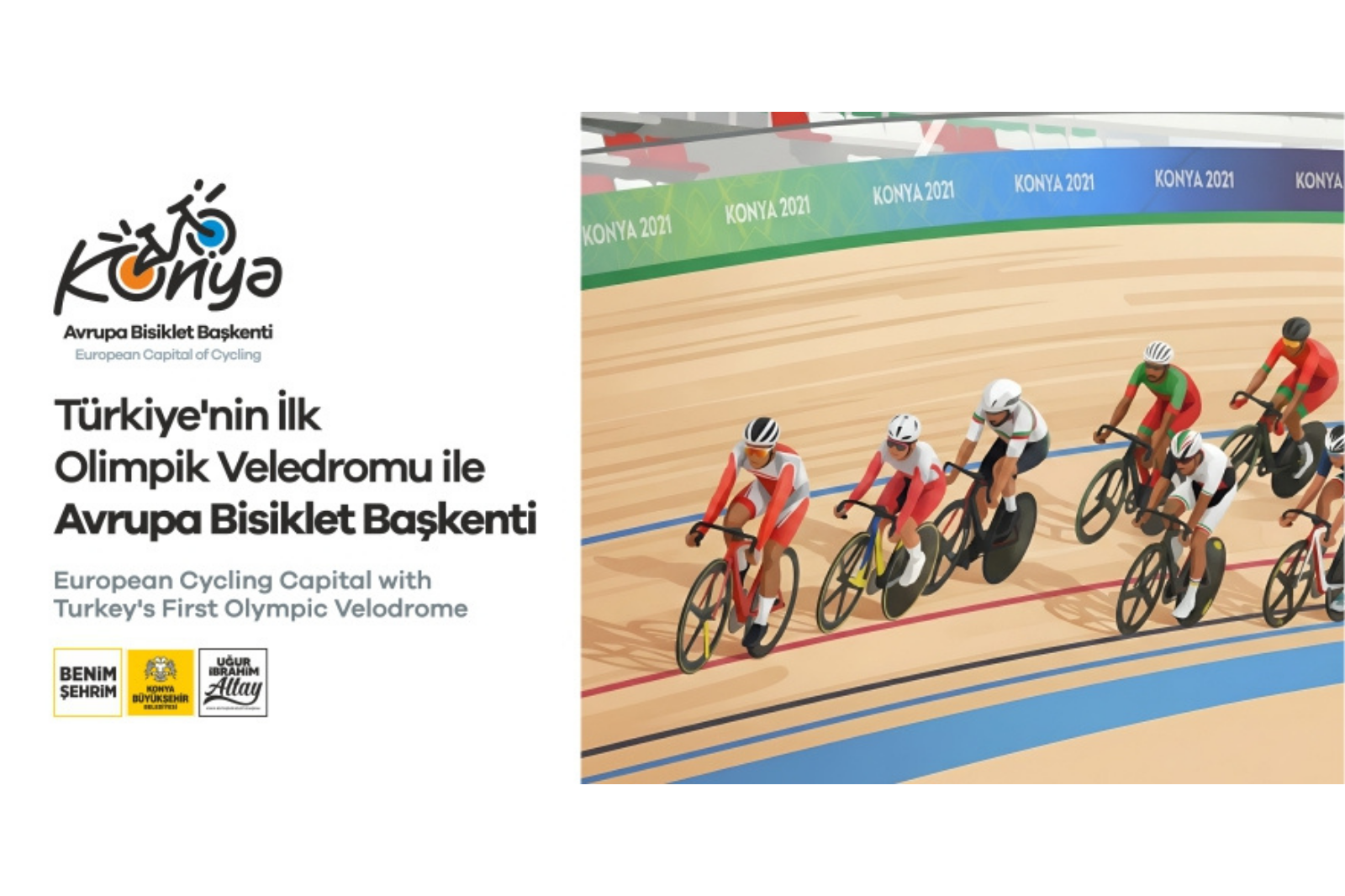TÜRKİYE’NİN İLK OLİMPİK VELEDROMU İLE AVRUPA BİSİKLET BAŞKENTİ